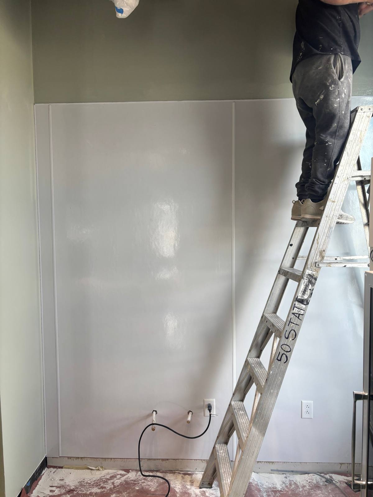 FRP panels in a kitchen